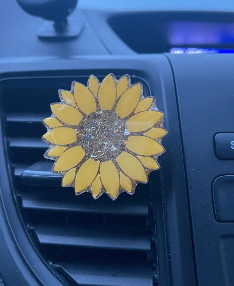Clips de ventilación Girasol